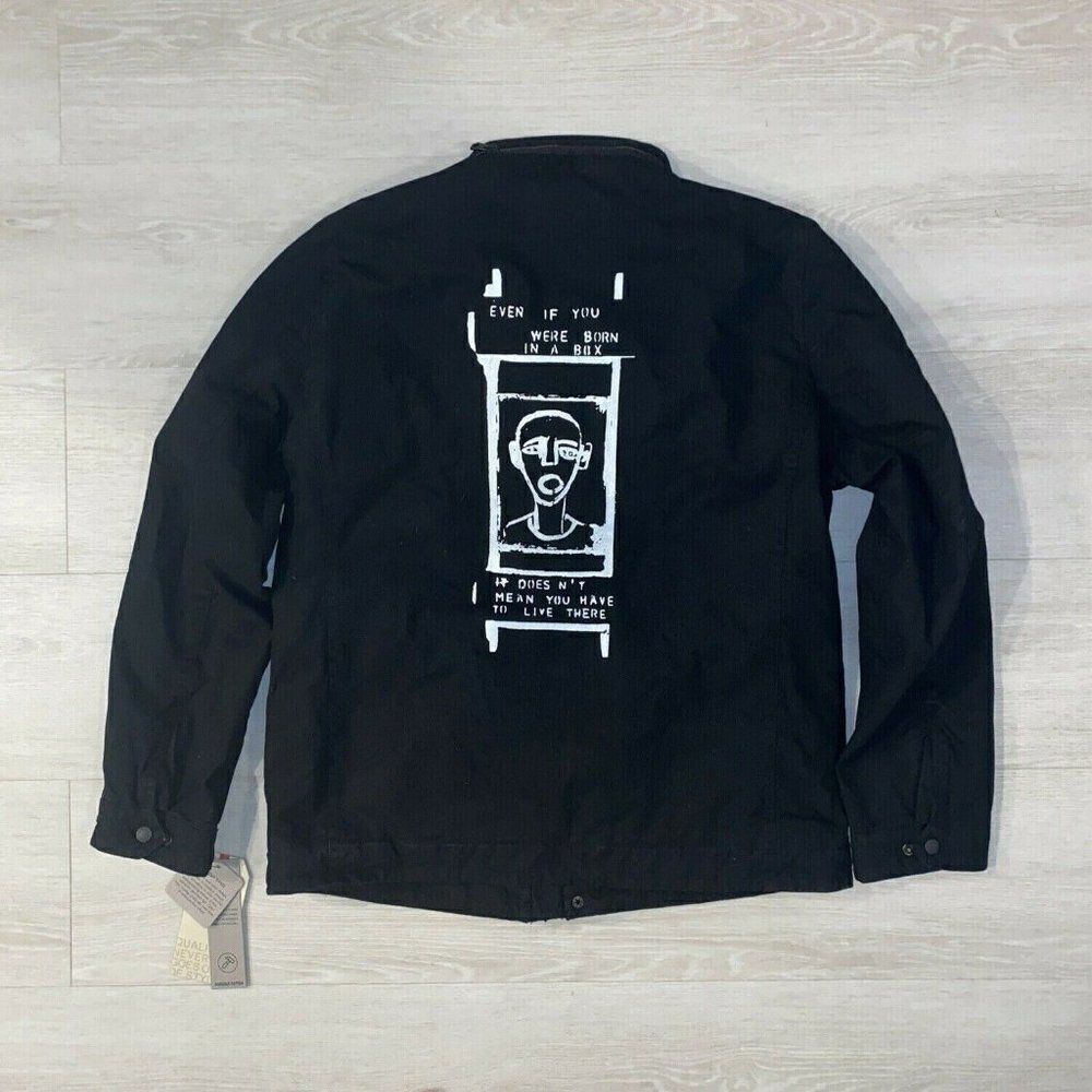 Custom Movie Levi's Jacket Black Men's Large‎